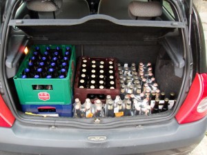 koffer vol met bier :)